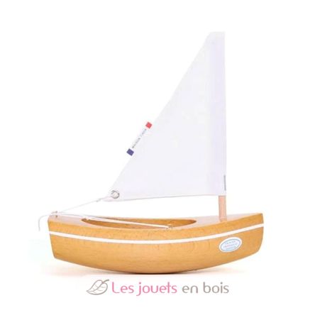 Boot Le Bâchi natürliches Holz 17cm TI-N200-BACHI-BOIS-NATUREL Tirot 1