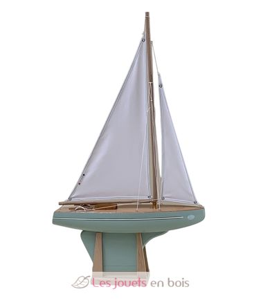 Segelboot Le Beajour meergrün 40cm TI-N702-BEAJOUR-VERT-EAU-40 Tirot 1