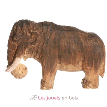 Figur Mammut aus Holz WU-40907 Wudimals 1
