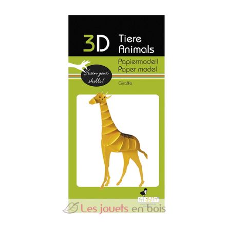 3D Papiermodell - Giraffe FR-11619 Fridolin 2