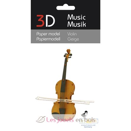 3D Papiermodell - Violine FRI-11573 Fridolin 2