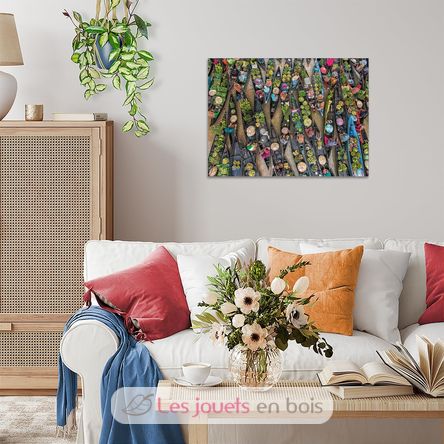 Puzzle Schwimmender Markt in Indonesien 500 Teile RAV12001813 Ravensburger 5