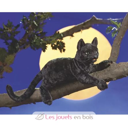 Handpuppe Schwarze Katze FO-2987 Folkmanis 3