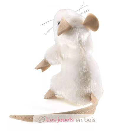 Fingerpuppe Maus weiß FO-2776 Folkmanis 3