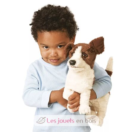 Handpuppe Jack Russell Terrier FO-2848 Folkmanis 3