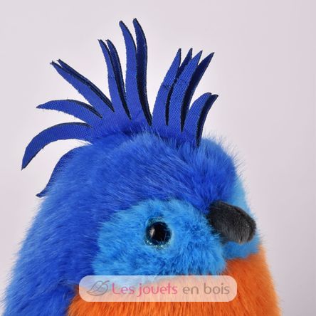 Königspapagei-Plüschvogel 15 cm HO3438 Histoire d'Ours 4