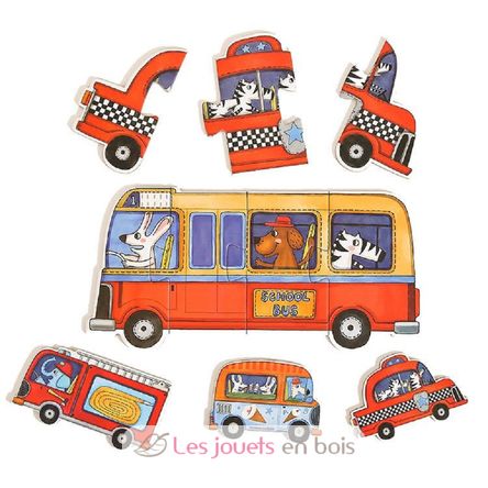 Mein erstes Puzzle Fahrzeuge MD0077 Mideer 3