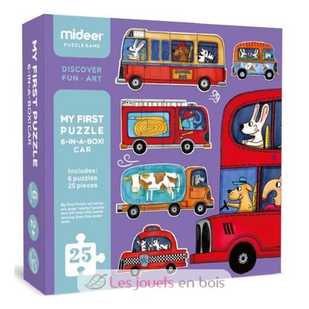 Mein erstes Puzzle Fahrzeuge MD0077 Mideer 1