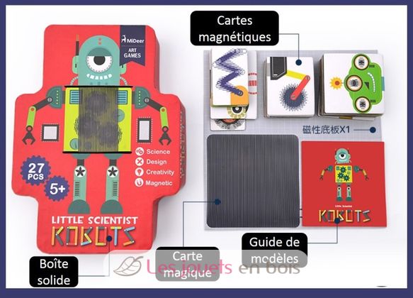 Magnetisches Roboter-3D MD1030 Mideer 7