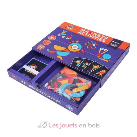 Box mit 92 magnetischen Formen MD1041 Mideer 8