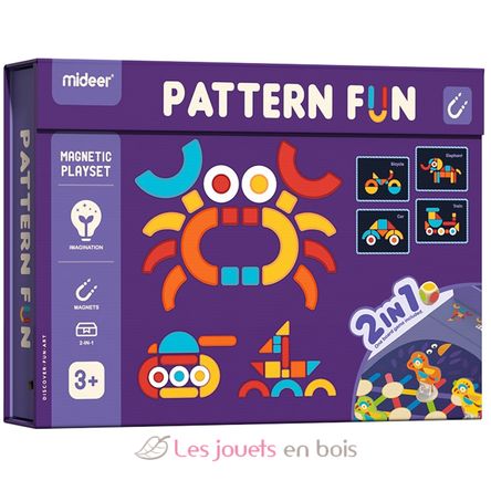 Box mit 92 magnetischen Formen MD1041 Mideer 6
