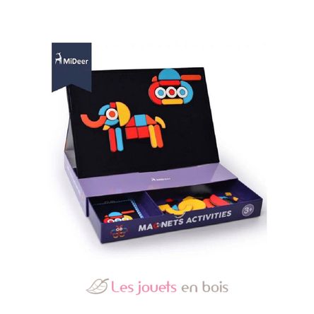 Box mit 92 magnetischen Formen MD1041 Mideer 10