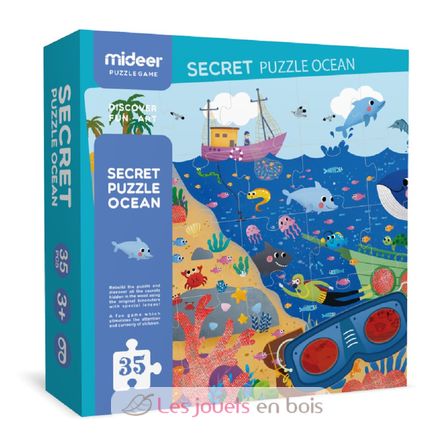 Detektiv-Puzzle Ozean MD3097 Mideer 1