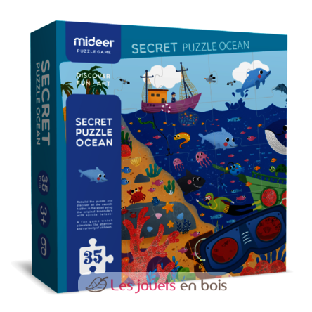 Detektiv-Puzzle Ozean MD3097 Mideer 1