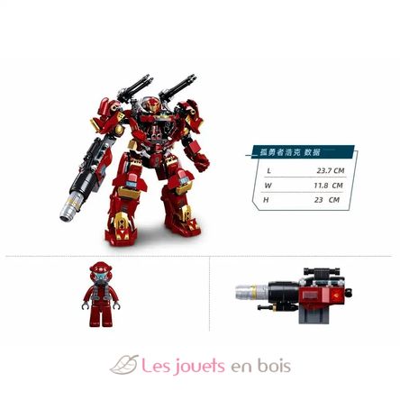 Roboter PR Mecha The Anti-Hulk Mech SL-M38-B1181 Sluban 5