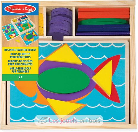 Blockformen Lernmuster MD-10528 Melissa & Doug 4