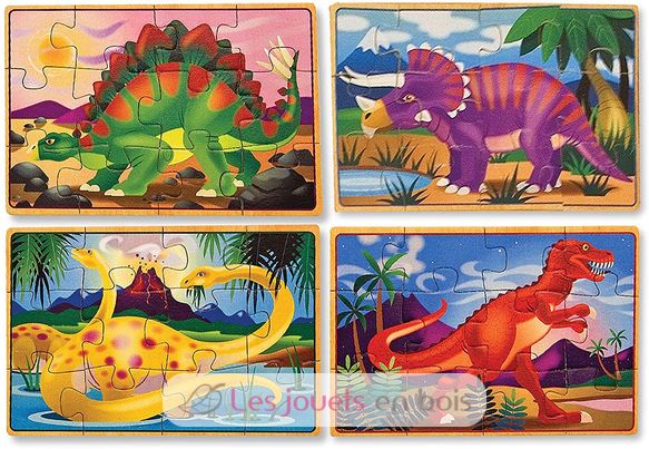 12-teiliges Dinosaurier-Puzzle-Set MD-13791 Melissa & Doug 3