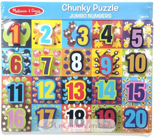 Chunky Riesenpuzzle Nummern MD13832 Melissa & Doug 5