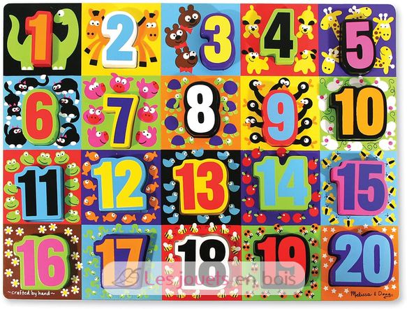 Chunky Riesenpuzzle Nummern MD13832 Melissa & Doug 2