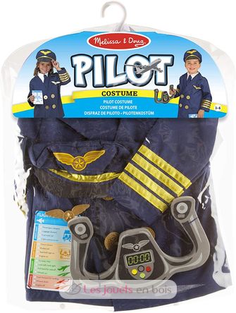 Flugzeugpilot Kostüm MD18500 Melissa & Doug 5