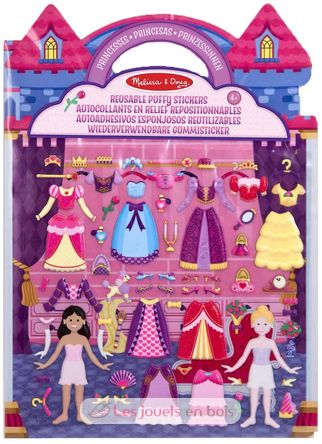 Puffy Stickers Spielset: Prinzessin MD-19100 Melissa & Doug 1