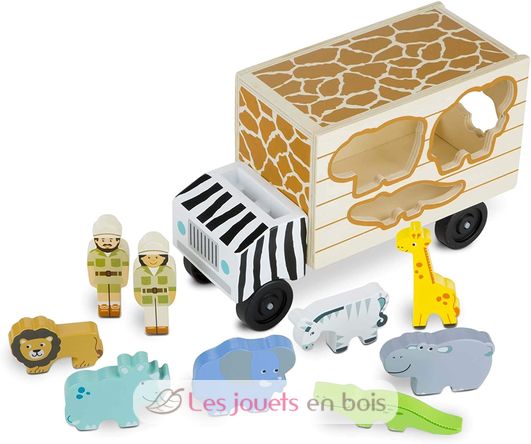 Tierrettungsdienst-safarilaster MD-15180 Melissa & Doug 4