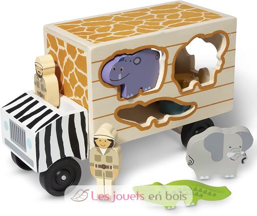 Tierrettungsdienst-safarilaster MD-15180 Melissa & Doug 1