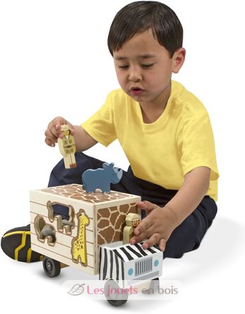 Tierrettungsdienst-safarilaster MD-15180 Melissa & Doug 3