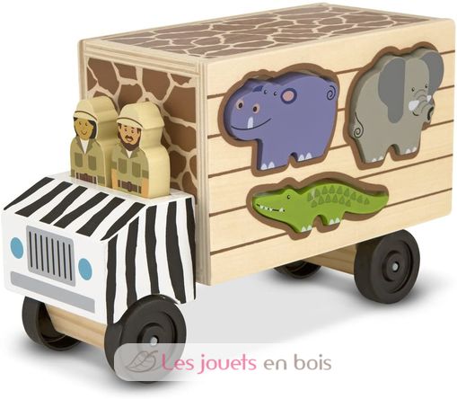 Tierrettungsdienst-safarilaster MD-15180 Melissa & Doug 2