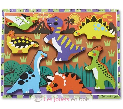 Chunky puzzle Dinosaurier MD13747 Melissa & Doug 4