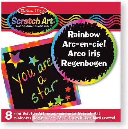 Scratch Art® Box mit Rainbow Mini Notes MD-15945 Melissa & Doug 2