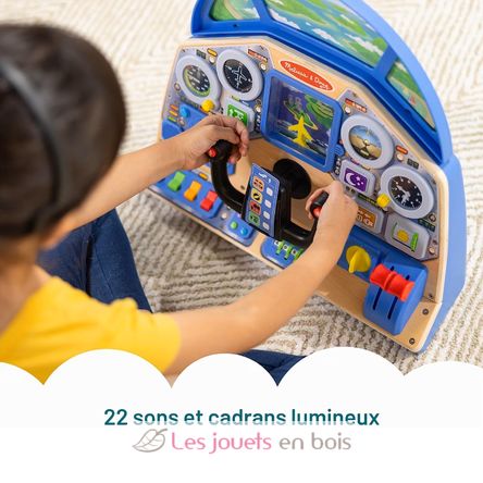 Interaktives Cockpit für Jetpiloten MD6073588 Melissa & Doug 3