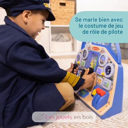 Interaktives Cockpit für Jetpiloten MD6073588 Melissa & Doug 6