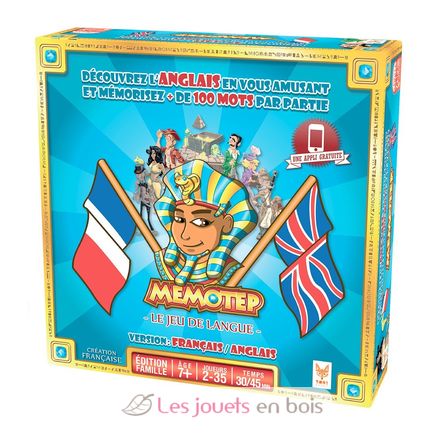 Memotep Anglais TP-MEM-AN-179005 Topi Games 1