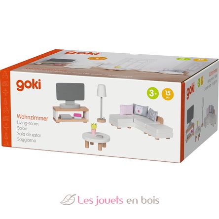 Puppenmöbel Wohnzimmer GK51494 Goki 2