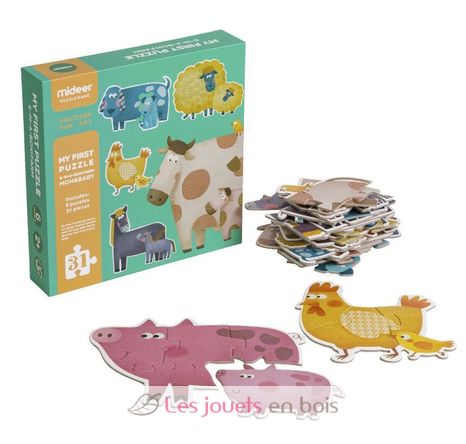 Mein erstes Puzzle Mama und Baby MD3012 Mideer 2