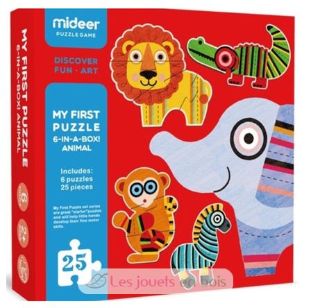 Mein erstes Puzzle Dschungeltiere MD0078 Mideer 1