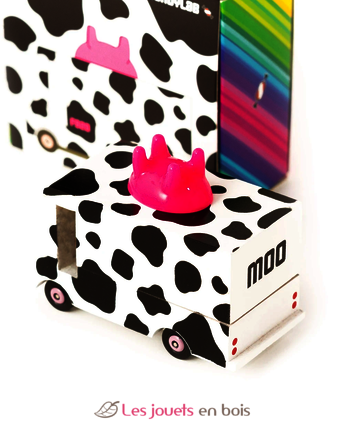 Milk Van - Milchwagen, Holzauto von Candylab, CNDF920