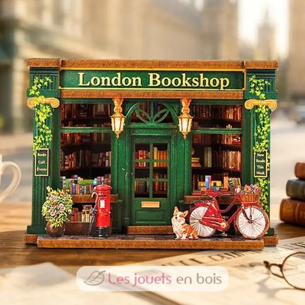 Mini Book Nook Londoner Buchhandlung CT110 Cartartem 3