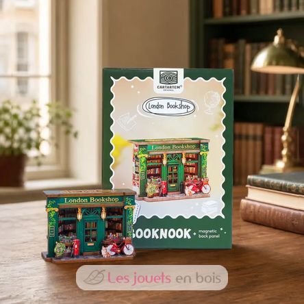 Mini Book Nook Londoner Buchhandlung CT110 Cartartem 2