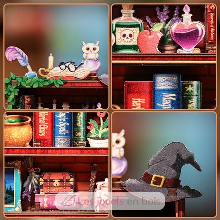 Mini Book Nook Das magische Bücherregal T-CT100 Cartartem 4