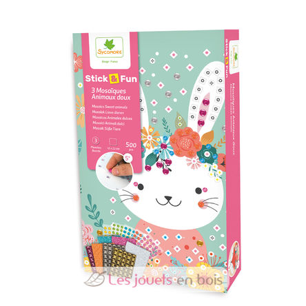 Mini-Mosaike Süsse Tiere SYCRE7035 Sycomore 1