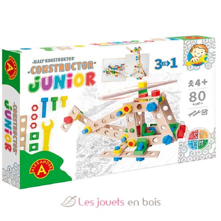 Hubschrauber Constructor Junior 3x1 AT-2824 Alexander Toys 3