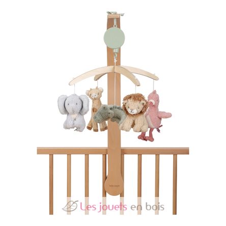 Musik-Mobile aus Holz Safari Friends LD8300 Little Dutch 1