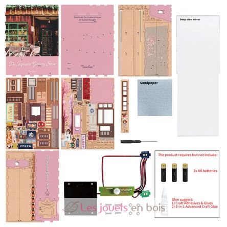 Book Nook Japanischer Laden T-TQ109 Tonecheer 2