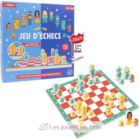 Mein erstes Schachspiel 6+ WJ-PP13927 Wilson Jeux 3