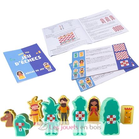 Mein erstes Schachspiel 6+ WJ-PP13927 Wilson Jeux 4