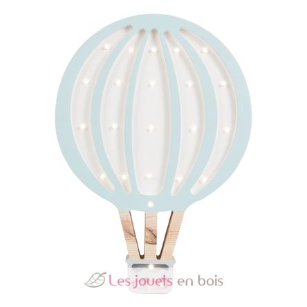 Heißluftballon-Nachtlampe blau LL027-364 Little Lights 1