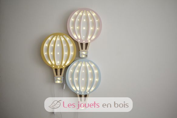 Heißluftballon-Nachtlampe rosa LL027-335 Little Lights 4