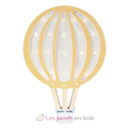 Heißluftballon-Nachtlampe Senfgelb LL027-398 Little Lights 1